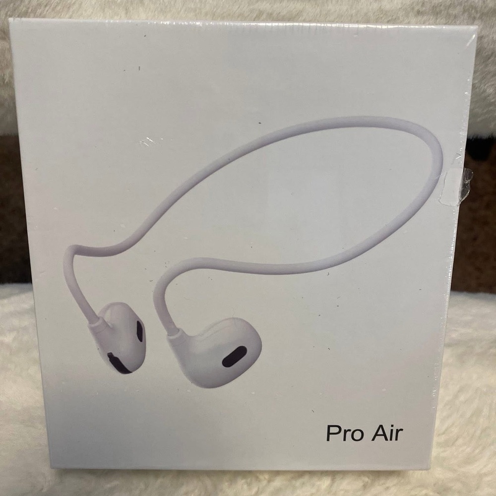 Nwot Pro Air White Wireless Neckband Earphones